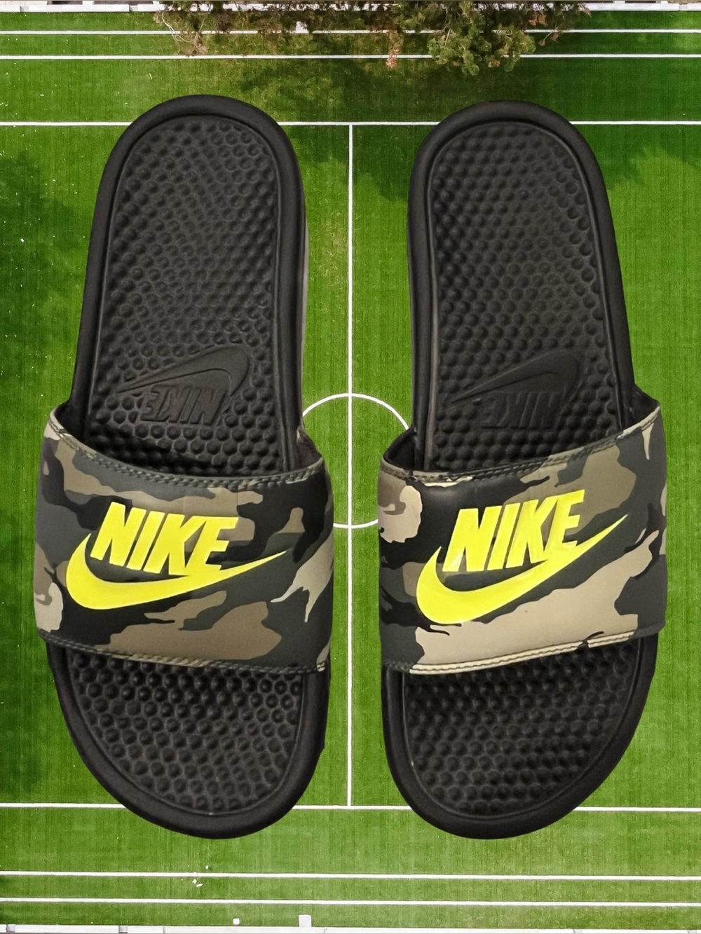 Nike Camo Slides